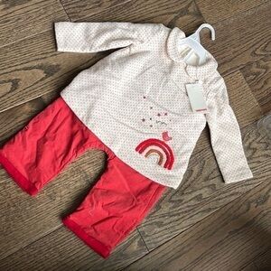 Catimini italian designer 9 months baby top and bottom set outfit resell gift